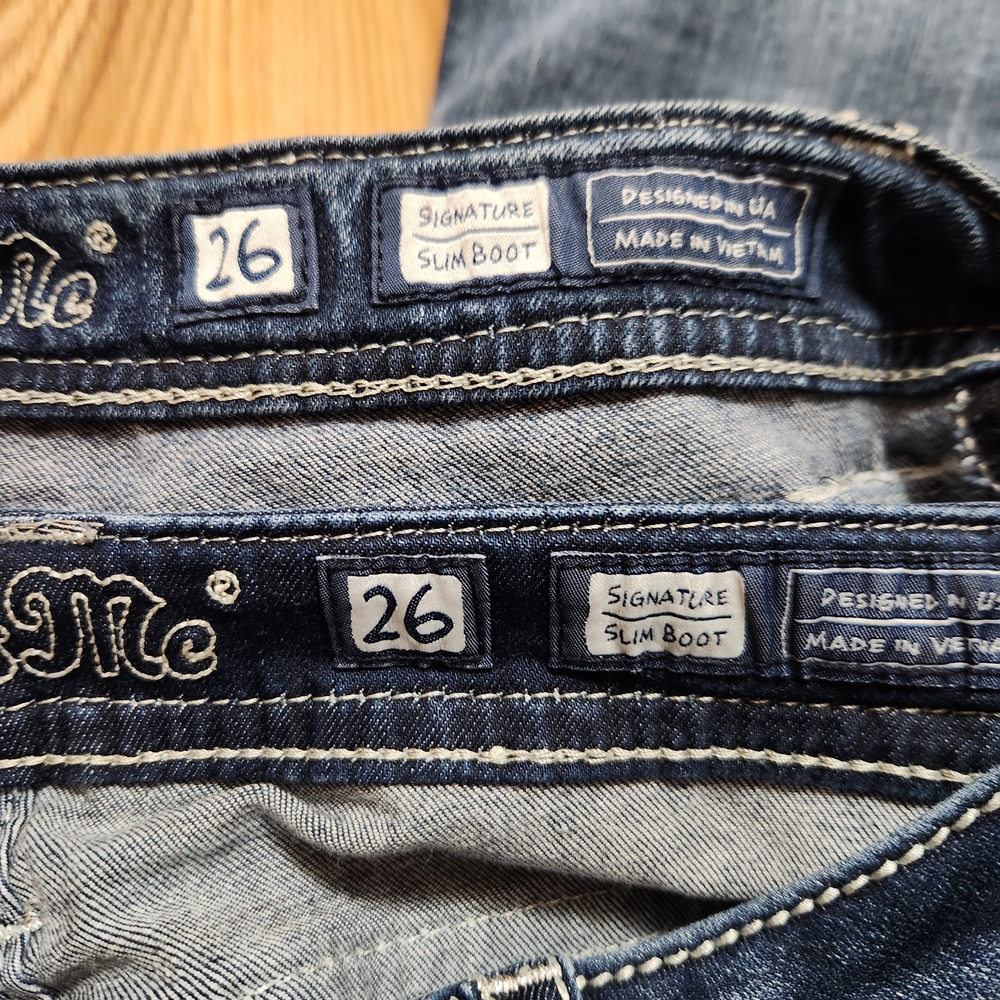 Miss Me Blue Boot Cut Women Jeans